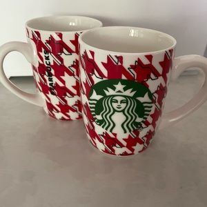 Set of 2 2017 Starbucks Mugs